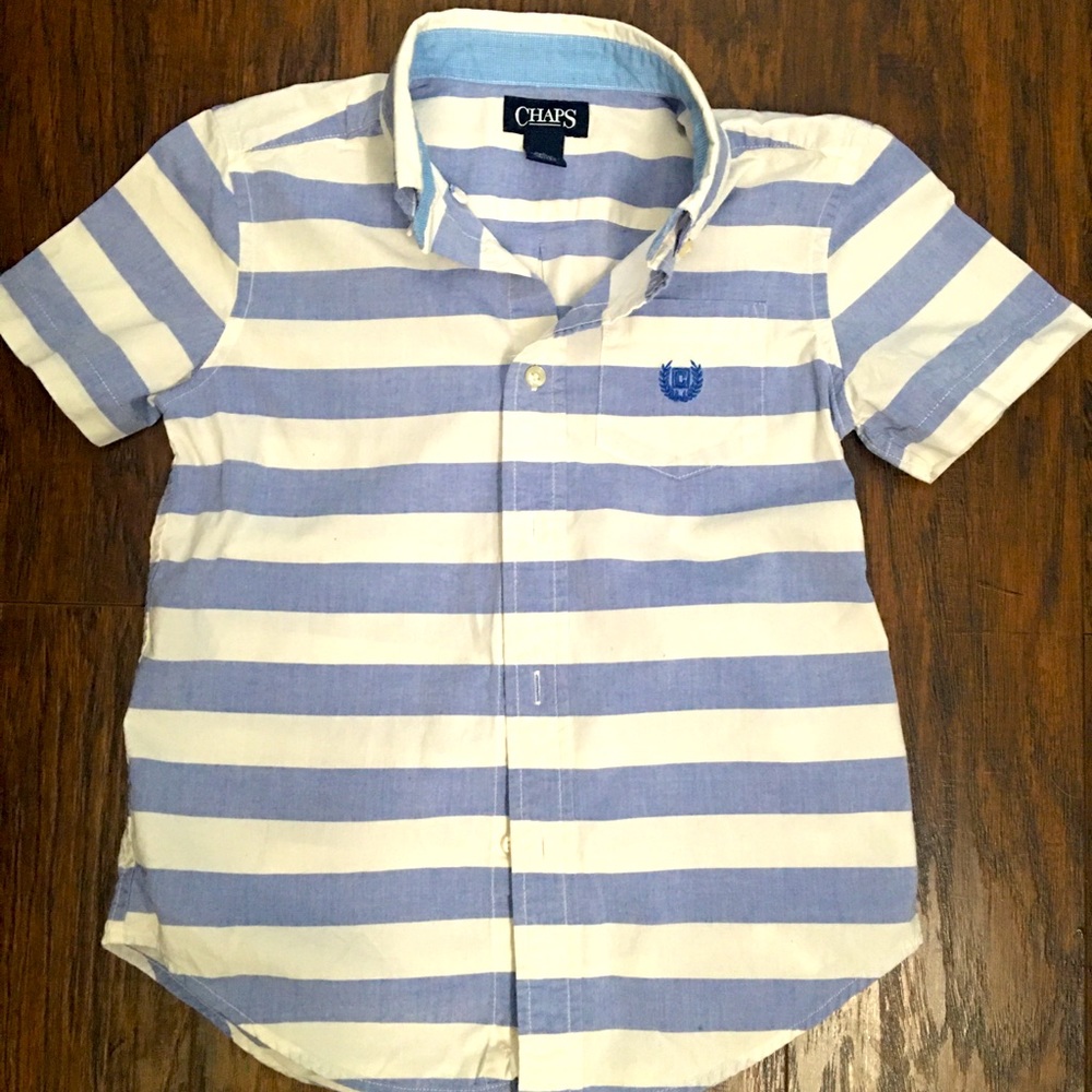 Boys short sleeve dressy top